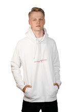 Load image into Gallery viewer, Dashbike Attention Organic Hoodie - Mens White
